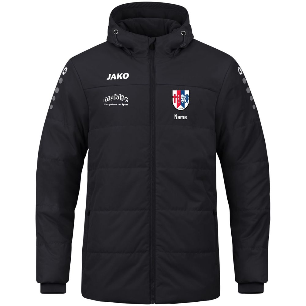 Jako Coachjacke Team mit Kapuze